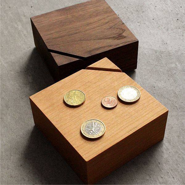 オブジェのように美しい木製の貯金箱 Coin Box News ニュース コピス吉祥寺 Coppice Kichijoji